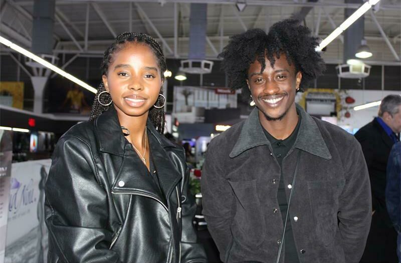 Khanyi Khumalo and Josh Bizimana.