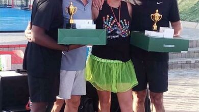 Tyler Subrayan, Stephen Castle, Peta-Ann Lord and Jason Steyn.