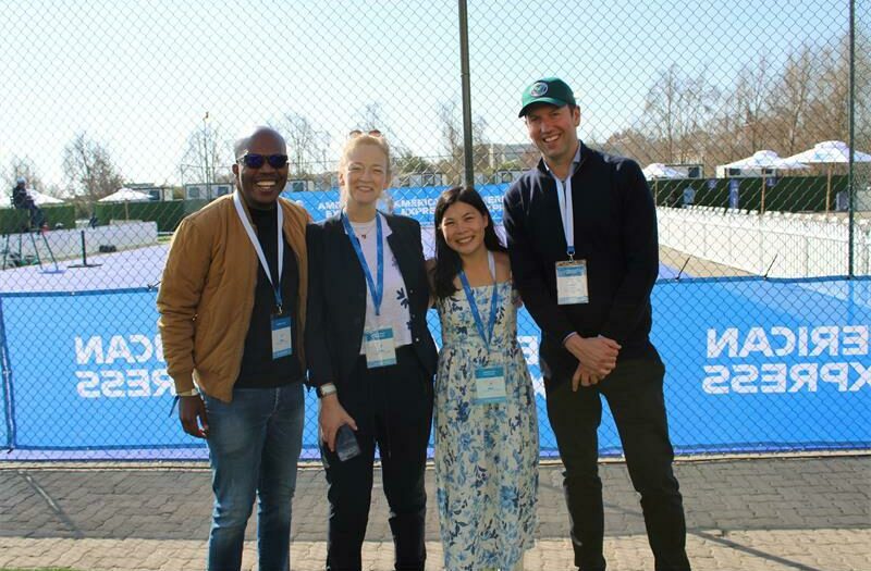 Anthony Moruthane, Vivi Galani, Sarah Yee and Hugh Currie.