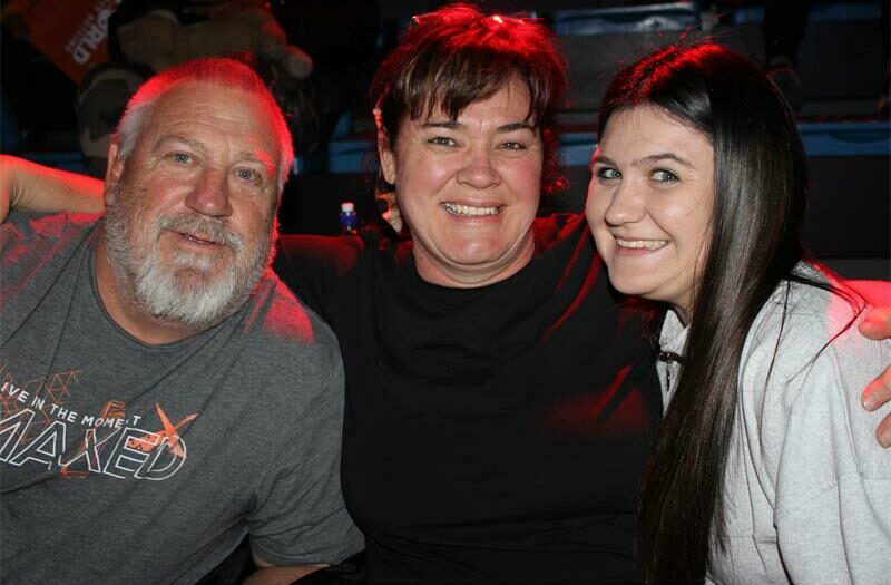 John, Yvonne, and Jennifer Cross