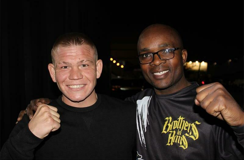 Nicolaas Vermaak and Lesley Makobela.