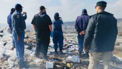 Officers during Operation Shanela. Photo: SB Security.
