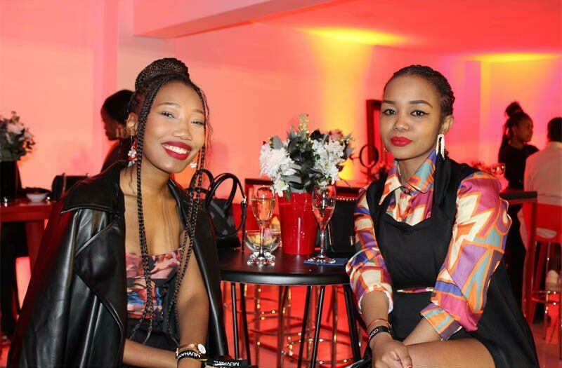 Modiegi Mashamaite and Lorraine Lamola.