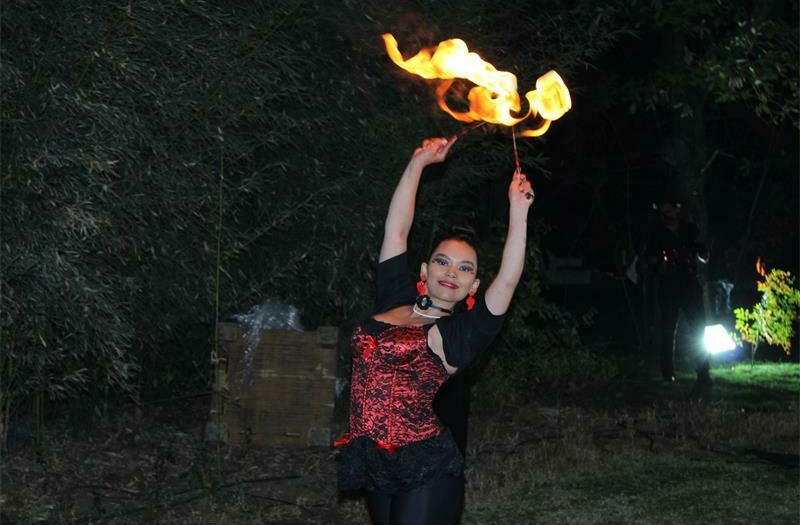 The Girl on Fire.