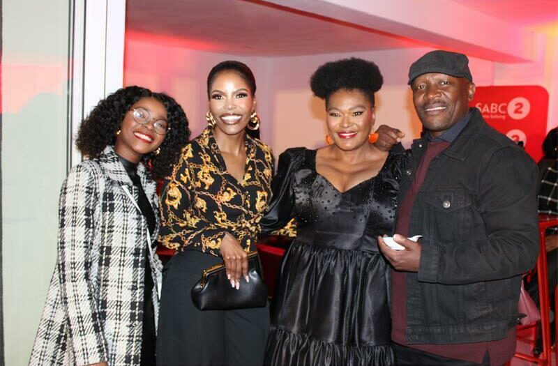 Loyiso Mkhazi, Hellen Motsuku, Harriet Manamela and Lebohang Elephant.