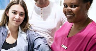 Dantes family at Netcare Sunninghill Hospital.
