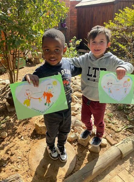 Mphoentle Mdluli and Owen Riley.