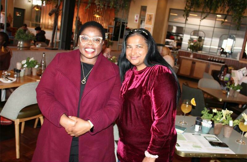 Dikeledi Seloane and Cynthia Pillay.