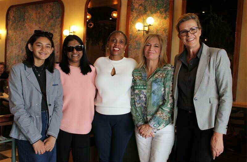 Yashoda Van Tonder, Dinosh Van Tonder, Rhoda Mungoshi, Debi Leith, and Brenda Swanepoel.