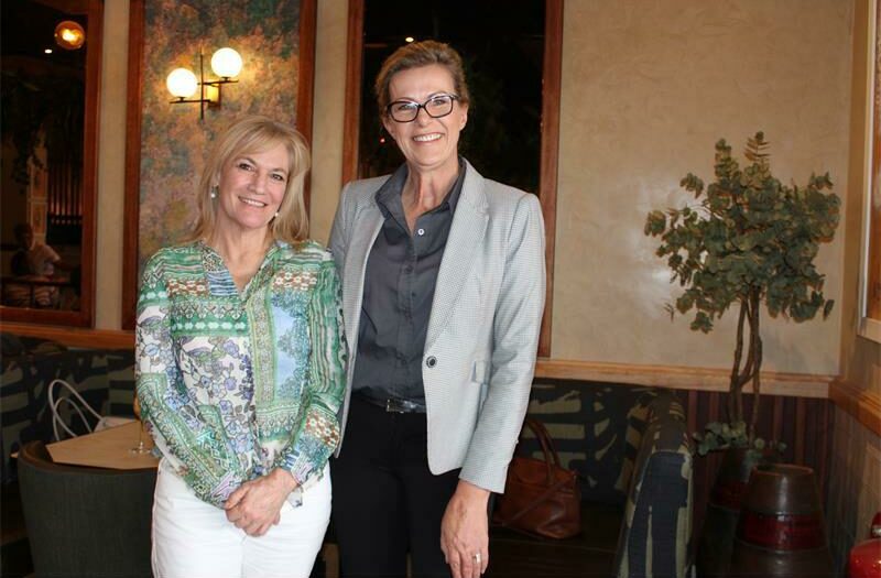 Debi Leith and Brenda Swanepoel.
