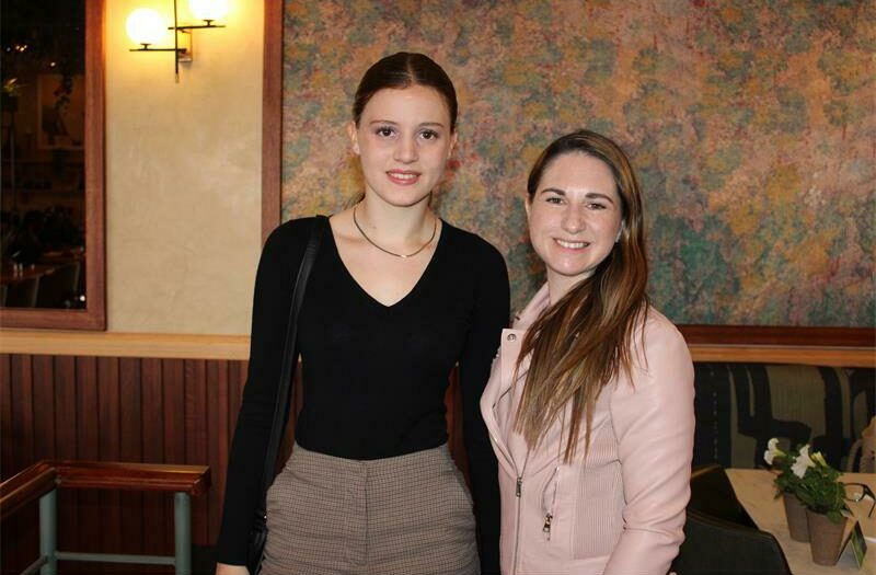 Elea Resch and Lauren Strachan.