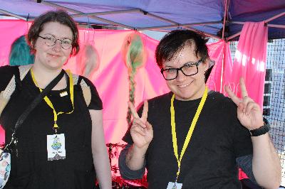 Shelby and Neon from Nyankami Creations.