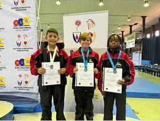 Joshua Trietsch, Joshua Howard and Liqhamile Makasi.