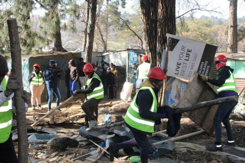 After years of a land dispute, a court order has forced the City of Johannesburg to find alternative accommodation for Ginger Farm informal settlement residents.