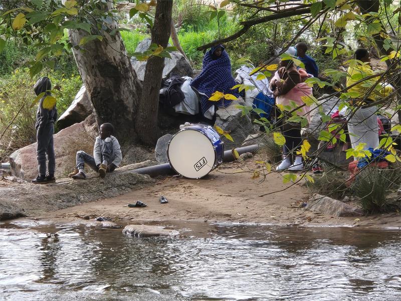 Despite growing public outcry over alleged lawlessness along the Braamfontein and Sandspruit spruits, the Johannesburg Metro Police Department says no fines or arrests have been made yet.
