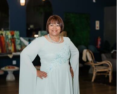 Mama Gail Koeberg’s commitment to sewing and community upliftment earns her national recognition, inspiring hope and resilience in Magaliessig.