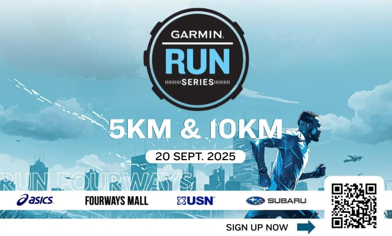 Entries are open! Join the Garmin Run Series at Montecasino on 20 September 2025. 5km & 10km urban adventure through Fourways & Fourways Mall!