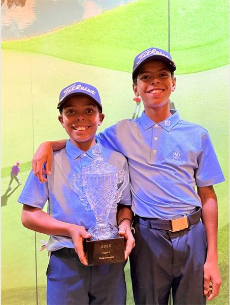 Two brothers, one passion, endless talent. Jules (9) and Clément (11) are not just siblings, they’re rising stars rewriting the rules of junior golf.