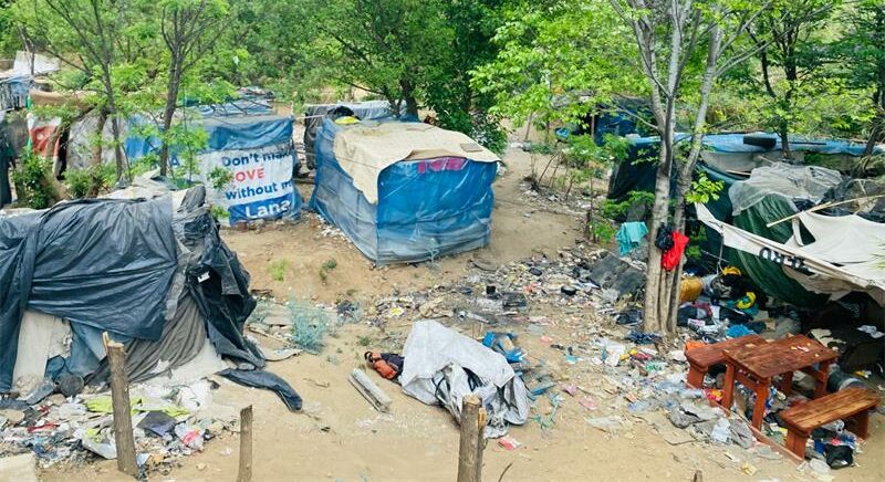 Ongoing fires, cable theft, and river pollution, linked to the K60 settlement, has alarmed residents, but those living there say they need housing and work.