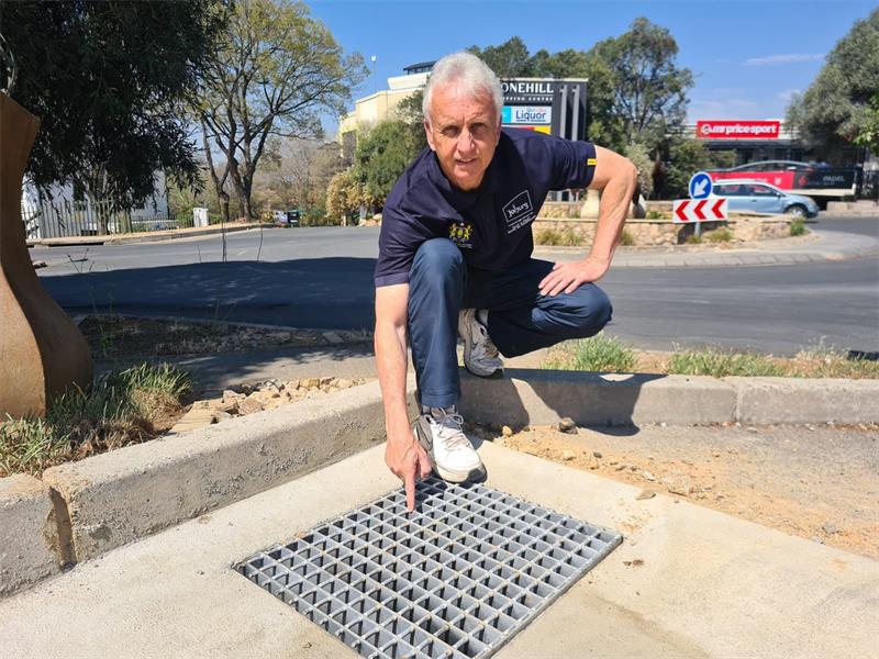 Residents of Lonehill can expect a safer, cleaner road as the local Engen garage invests in a new system to stop fuel spills from reaching the street.