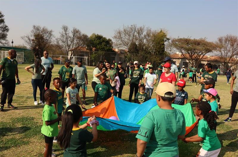 Parents and little ones teamed up at Crawford Fourways Pre-Primary sports day, proving that the best wins are shared as a family.