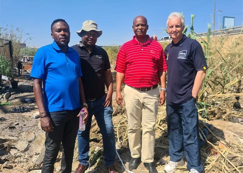 Damaged manholes near Witkoppen Bridge at the informal settlement are threatening Fourways’ sewage system, and Johannesburg Water is scrambling to find who did it.
