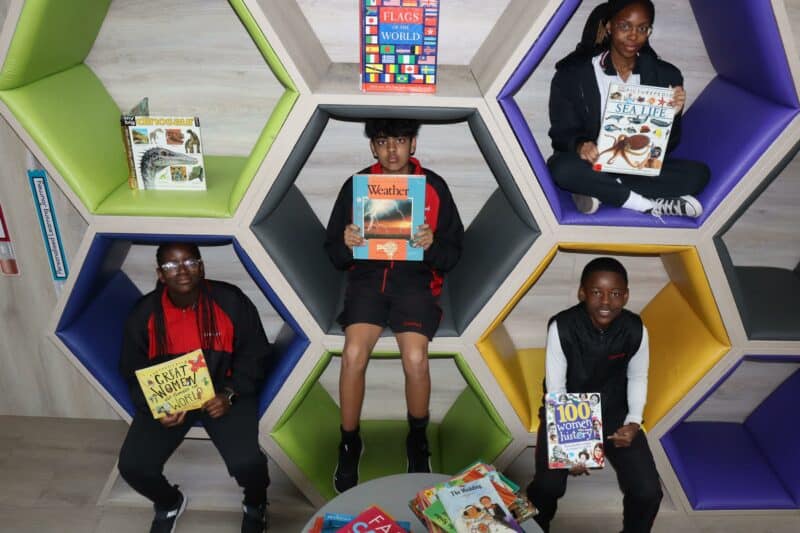 Young changemakers at Crawford International Fourways act through the UN’s sustainable development goals, inviting the community to support their drive for books, food, and essentials.