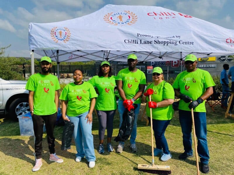 The Sunninghill community, along with Chilli Lane Shopping Centre and local partners, came together on World Cleanup Day to address litter and boost community pride.