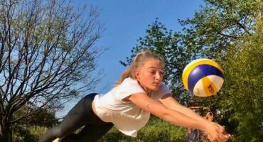 Zeevah Pocock in action, doing what she loves the most. Photo: Supplied.