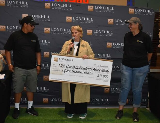 Despite the drizzle, the spirit of Lonehill residents burned bright as they came together for fitness, fun, and fundraising.