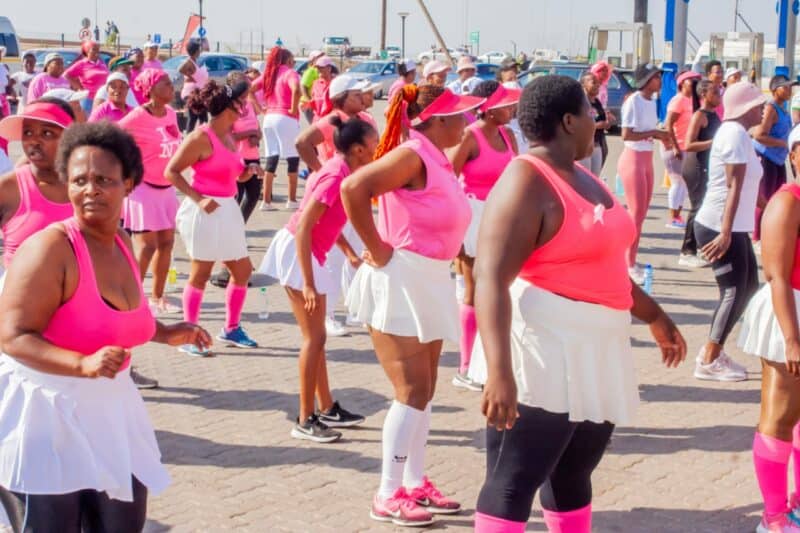 Surviving breast cancer and living with a bullet lodged in her neck after a violent hijacking, Refilwe ‘Fifi’ Sedumedi turns her extraordinary trials into hope, leading Diepsloot’s annual Breast Cancer Awareness Campaign.