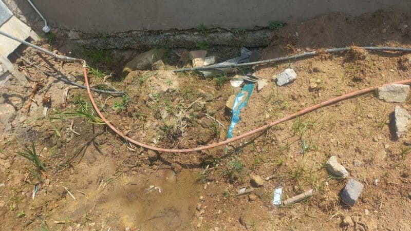 A Lonehill homeowner has been living with a constant water leak that has left his property damp and his boundary walls cracking, with Joburg Water repeatedly closing his calls without proper site inspections or explanations.