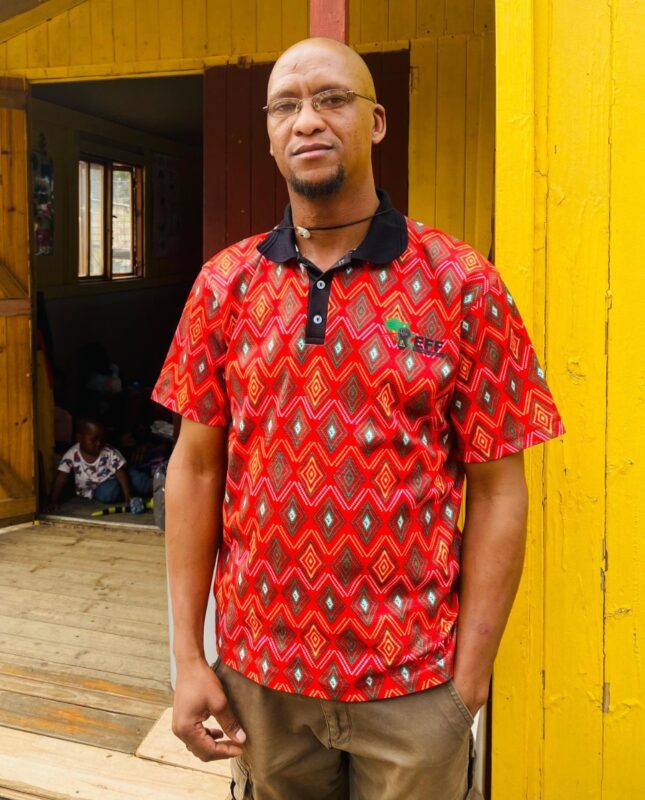 Zola Kupa is at his New Beginnings Day care in Clay Oven on September 2, 2025. Photo: Ditiro Masuku