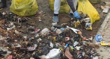 Fourways volunteers cleaning up parts of Diepsloot led by Live Life Always Litter Picking Up Foundation on October 18, 2025. Photo: Supplied
