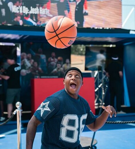 Basketball fans in Fourways got a taste of the 80th season celebrations as the NBA Fan Box brought hoops, gaming, music, and exclusive merchandise to Prison Break Market.