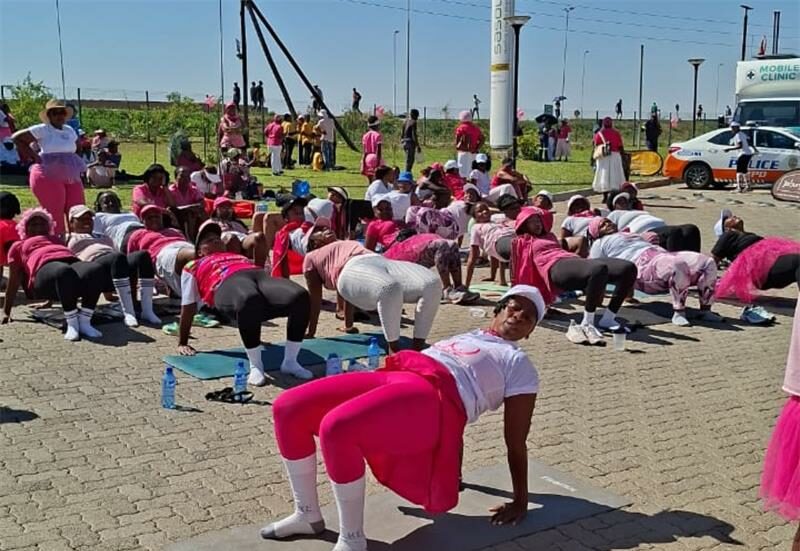 Surviving breast cancer and living with a bullet lodged in her neck after a violent hijacking, Refilwe ‘Fifi’ Sedumedi continues to turn her pain into purpose, leading Diepsloot’s powerful Breast Cancer Awareness Campaign.