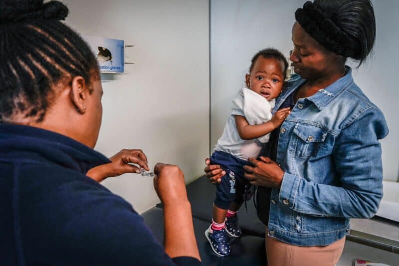 The clinic is hosting a free polio vaccination drive, in partnership with The Rotary Foundation, to ensure every child in the community is safe from this devastating disease.