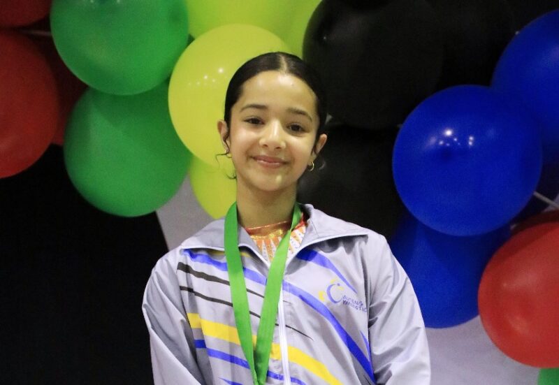 The Fourways gymnast has soared to new heights, claiming both the district and Provincial WAG Level 5 titles.