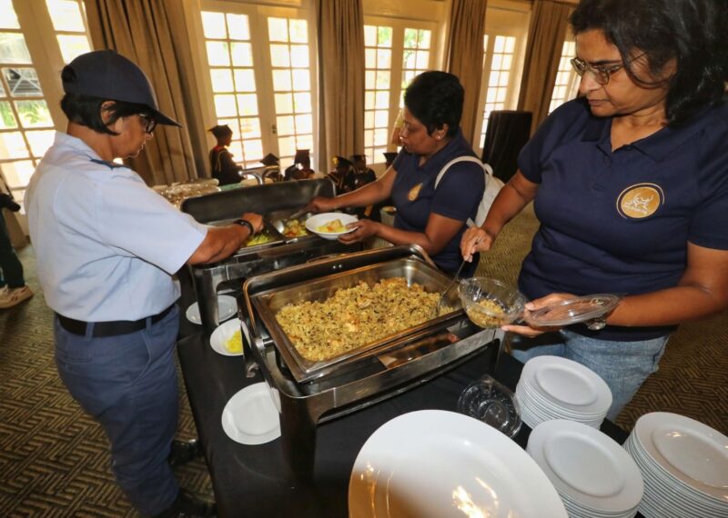 Brigadier Arikum Veeshani has carried her father’s lessons of giving throughout her life, always involved in charity and community projects.