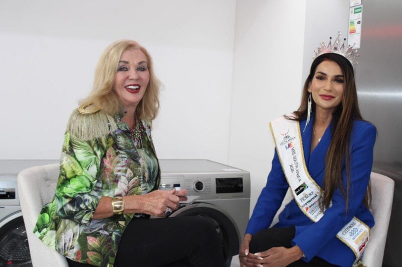 Hirsch’s executive director, Margaret Hirsch, shared some words of wisdom, reminding women that financial independence is the key to freedom, and Mrs South Africa Verushka Singh stood proudly beside her as living proof of transformation.