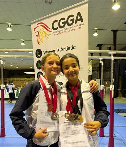 Junxion Gymnastics stars Kiara Sutherland and Aryanna Singh have earned a spot on Gymnastics South Africa’s team for the upcoming Region 5 Championships in Namibia, a proud moment for the young athletes and their club.