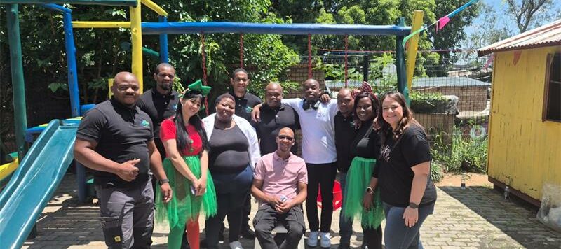 Seven little graduates, festive crafts, and a Christmas party made December 3 a day to remember at New Beginnings Day Care in Clay Oven informal settlement, with support from friends, colleagues, and generous sponsors.