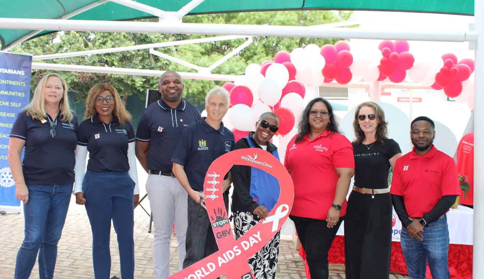 Community, leaders, and donors rally at Witkoppen Clinic for World AIDS Day
