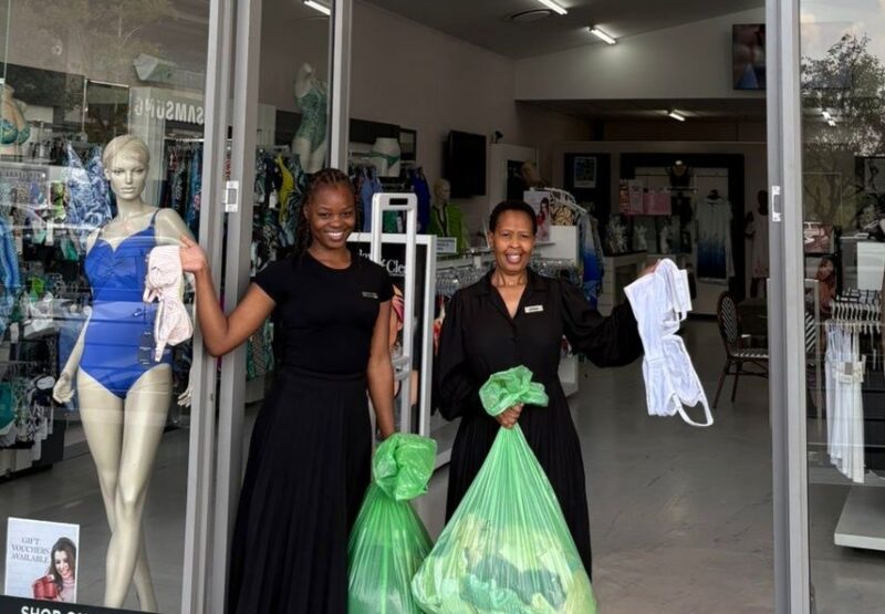 Through a partnership rooted in compassion, Barclay & Clegg in Fourways is ensuring that gender-based violence survivors, young girls, and women rebuilding their lives receive the comfort and confidence they deserve, with gently-used undergarments.