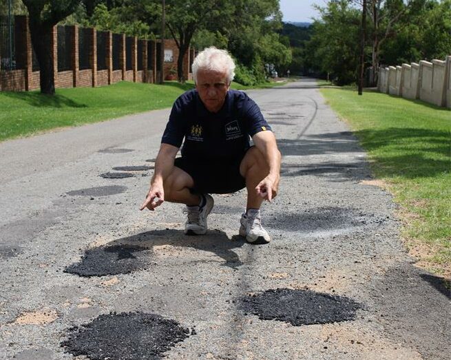 Fed up with empty promises, locals and employers are spending thousands of rands every month just to keep Beaulieu roads passable, roads JRA has failed to repair for decades.