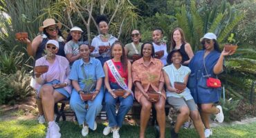 Participants of the My Sista Myself session, held on February 7, 2026, in Fourways, gathered to plant seedlings as a symbolic act representing fresh starts and setting personal goals for the upcoming year.Photo: Supplied