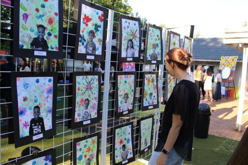 Little Steps Pre-School brought parents and learners together for an evening of art, connection and community at its annual Cheese, Wine and Art Auction.