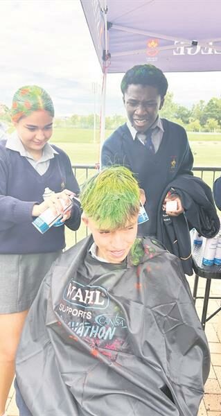 St Peter’s College students and staff united in a powerful show of compassion and awareness during the 2026 Cansa shavathon.