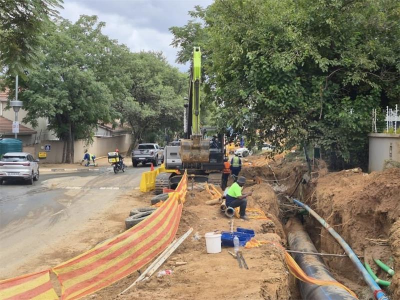 Councillor Mark van der Merwe says the long-running sewer repair project affecting Craigavon roads is about 68% complete, with residents hoping relief is finally in sight.