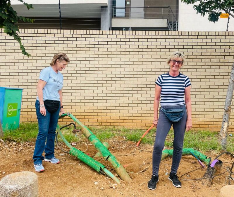 Residents and local leaders say ongoing leaks on Peltier Drive in Sunninghill point to failing infrastructure rather than one-off incidents.